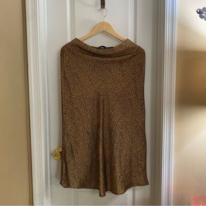 John and Anna animal print skirt gently used